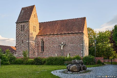 Gemeinde Zeilarn Landkreis Rottal-Inn Gumpersdorf Filialkirche St. Rupert (Dirschl Johann) Deutschland PAN